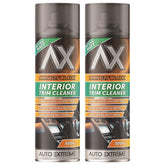 2X - Bring it Black Matt Interior Trim Cleaner Spray 500ml Spray Paint